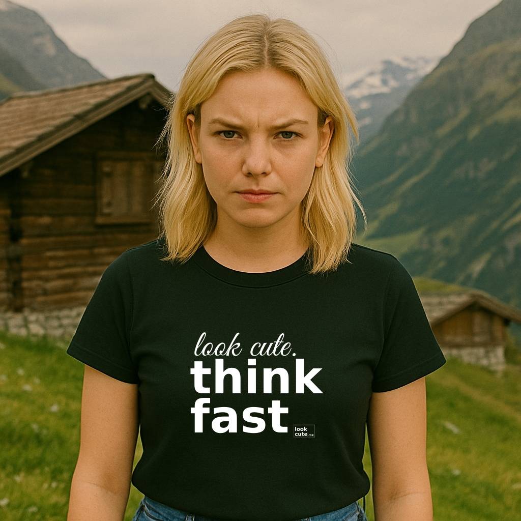 look cute. think fast.