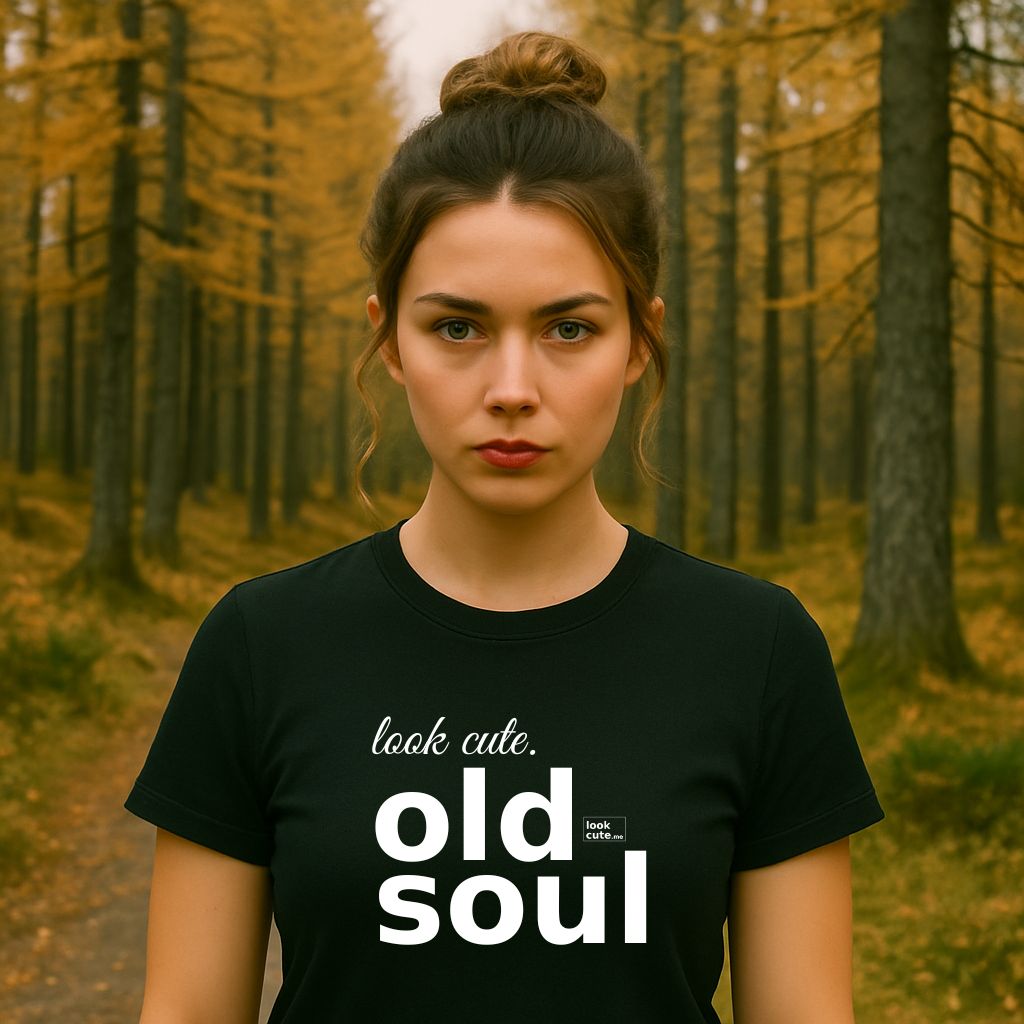 look cute. old soul.